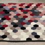 Conceptum Els1899 Alfombra de Terciopelo Multicolor 80 x 120 cm